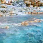 Thermal springs San Filippo, Tuskany, Italy