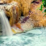 thermal springs San Filippo in Val D’Orcia, Italy