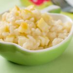 Risotto with apple