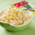 Risotto with apple