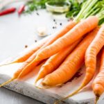 Ingredients for carrot soup